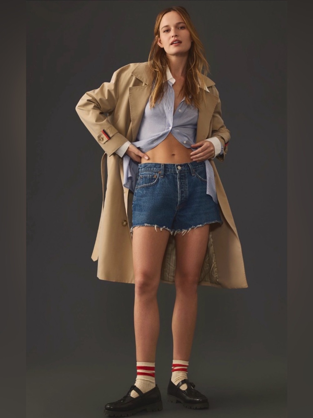 Anthropologie Agolde Parker Shorts 32